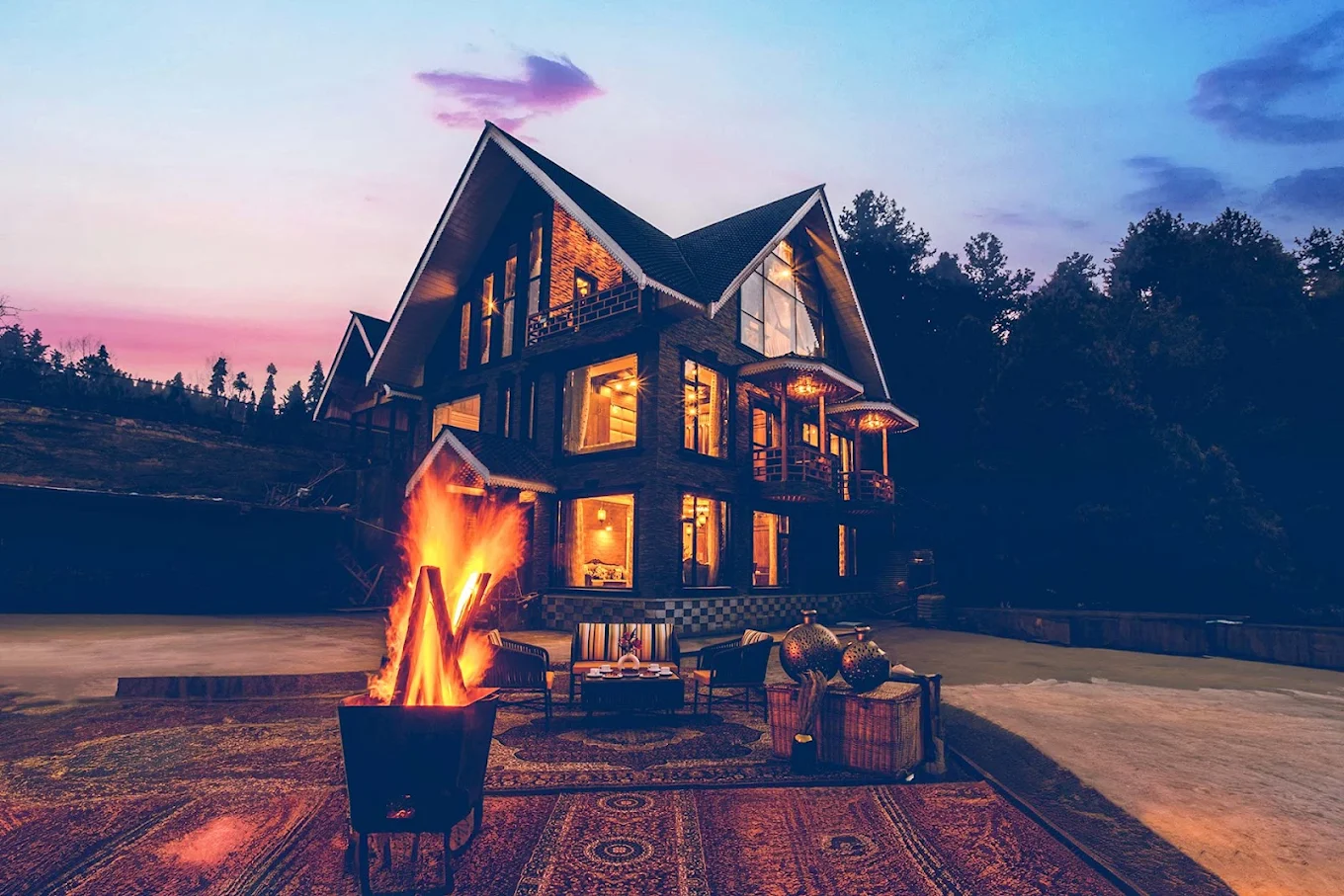 Frozen Fall Villa Gulmarg